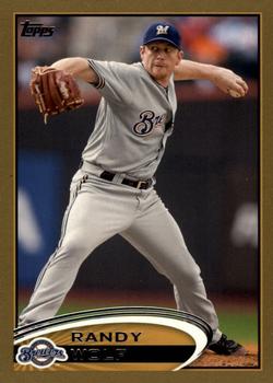 2012 Topps - Gold #545 Randy Wolf Front