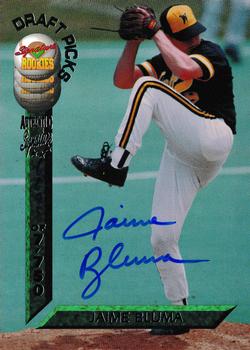 1994 Signature Rookies Draft Picks - Signatures #65 Jaime Bluma Front