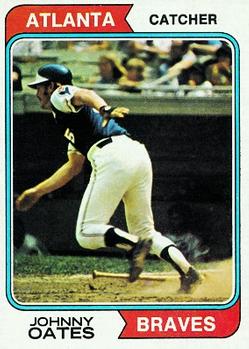 1974 Topps #183 Johnny Oates Front
