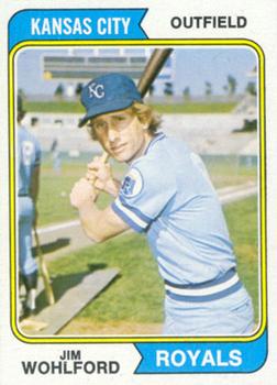 1974 Topps #407 Jim Wohlford Front