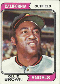 1974 Topps #625 Ollie Brown Front