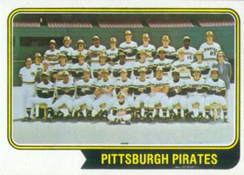 1974 Topps #626 Pittsburgh Pirates Front