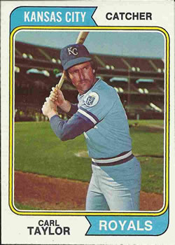 1974 Topps #627 Carl Taylor Front