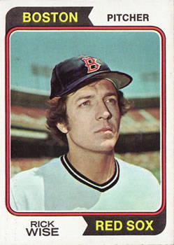 1974 Topps #84 Rick Wise Front