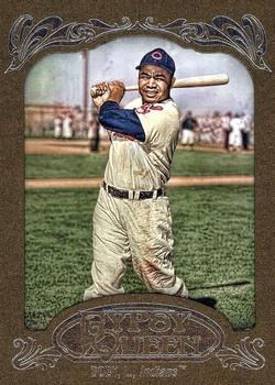2012 Topps Gypsy Queen - Framed Gold #241 Larry Doby Front