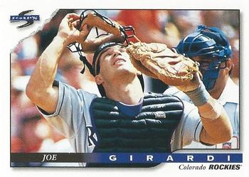 1996 Score #104 Joe Girardi Front