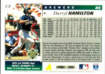 1996 Score #85 Darryl Hamilton Back