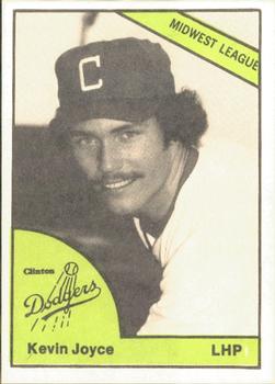 1978 TCMA Clinton Dodgers #0297 Kevin Joyce Front