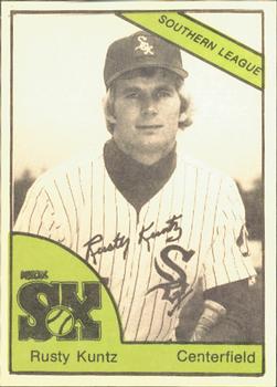 1978 TCMA Knoxville Knox Sox #0039 Rusty Kuntz Front