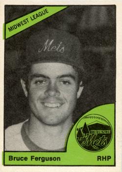 1978 TCMA Wausau Mets #0387 Bruce Ferguson Front