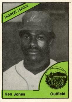 1978 TCMA Wausau Mets #0386 Ken Jones Front