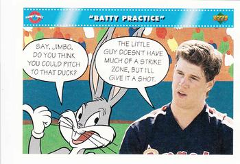 1992 Upper Deck Comic Ball 3 #44 Batty Practice Front