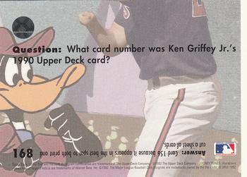 1992 Upper Deck Comic Ball 3 #168 Every Duck Has His Day Back