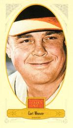 2012 Panini Golden Age - Mini Crofts Candy Blue Ink #91 Earl Weaver Front