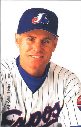 1998 Montreal Expos #NNO Scott Livingstone Front