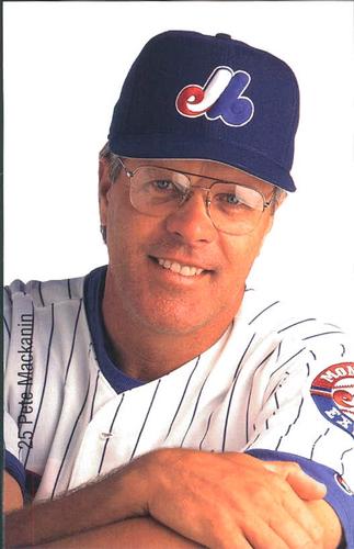 1998 Montreal Expos #NNO Pete Mackanin Front