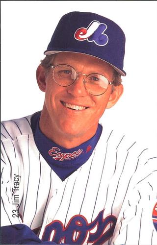 1998 Montreal Expos #NNO Jim Tracy Front