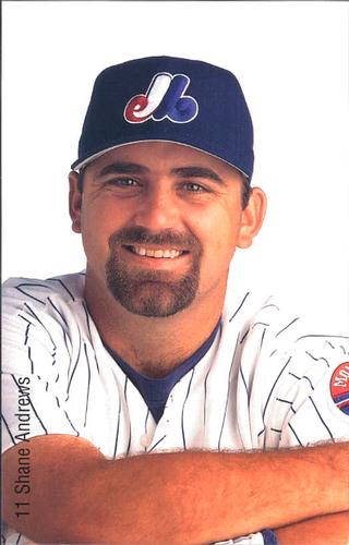 1998 Montreal Expos #NNO Shane Andrews Front