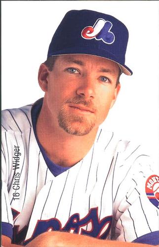 1998 Montreal Expos #NNO Chris Widger Front