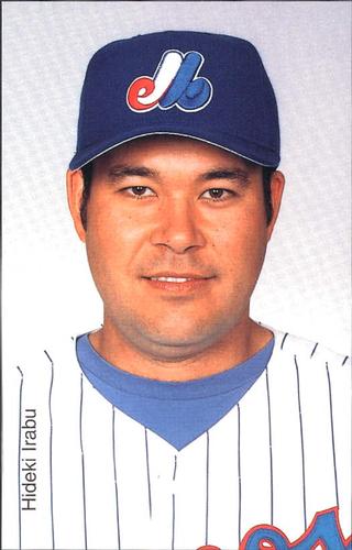 2001 Montreal Expos #NNO Hideki Irabu Front