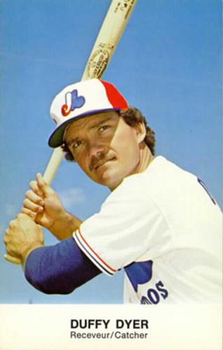 1979 Montreal Expos Postcards #NNO Duffy Dyer Front