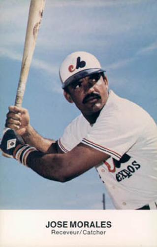 1977 Montreal Expos Photocards #NNO Jose Morales Front