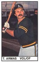 1982 All-Star Game Program Inserts #NNO Tony Armas Front