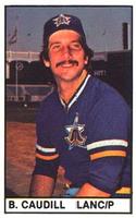 1982 All-Star Game Program Inserts #NNO Bill Caudill Front