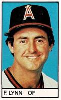 1983 All-Star Game Program Inserts #NNO Fred Lynn Front