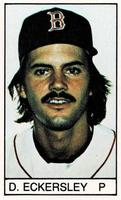1983 All-Star Game Program Inserts #NNO Dennis Eckersley Front