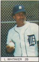 1984 All-Star Game Program Inserts #NNO Lou Whitaker Front