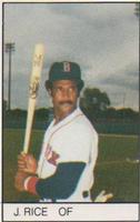 1984 All-Star Game Program Inserts #NNO Jim Rice Front