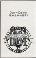 1984 All-Star Game Program Inserts #NNO Danny Darwin Back