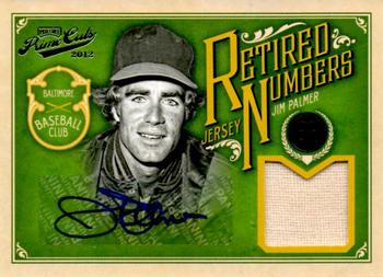 2012 Playoff Prime Cuts - Retired Jersey Numbers Signatures #22 Jim Palmer Front