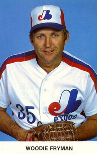 1982 Montreal Expos #NNO Woodie Fryman Front