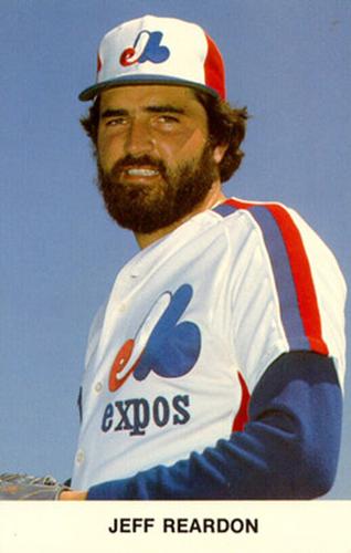 1982 Montreal Expos #NNO Jeff Reardon Front