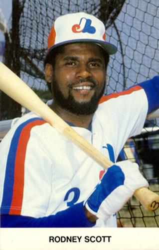 1982 Montreal Expos #NNO Rodney Scott Front