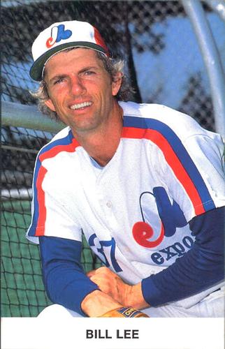 1981 Montreal Expos Postcards #NNO Bill Lee Front