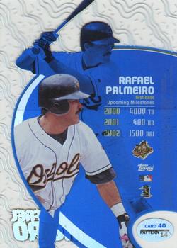 1998 Topps Tek - Pattern 14 #40 Rafael Palmeiro Back