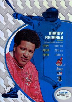 1998 Topps Tek - Pattern 46 #66 Manny Ramirez Back
