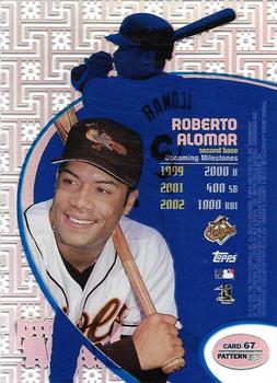 1998 Topps Tek - Pattern 89 #67 Roberto Alomar Back