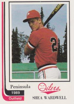 1989 Peninsula Oilers #16 Shea Wardwell Front