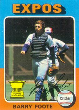 1975 Topps #229 Barry Foote Front