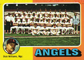 1975 Topps #236 California Angels / Dick Williams Front