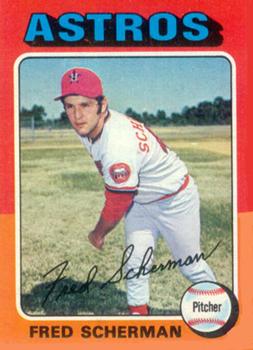 1975 Topps #252 Fred Scherman Front