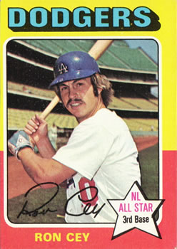 1975 Topps #390 Ron Cey Front
