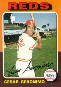 1975 Topps #41 Cesar Geronimo Front