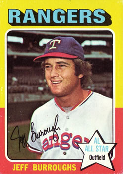 1975 Topps #470 Jeff Burroughs Front