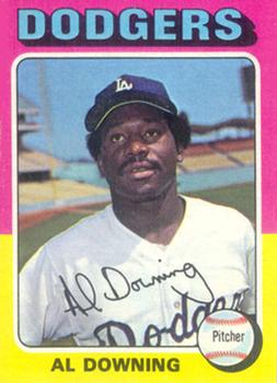 1975 Topps #498 Al Downing Front