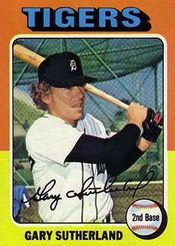 1975 Topps #522 Gary Sutherland Front